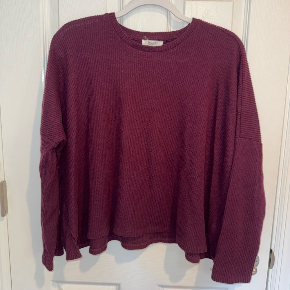 Splendid London Lounge Long Sleeve Top